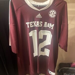 Adidas Texas A&M Maroon Jersey SEC 2XL